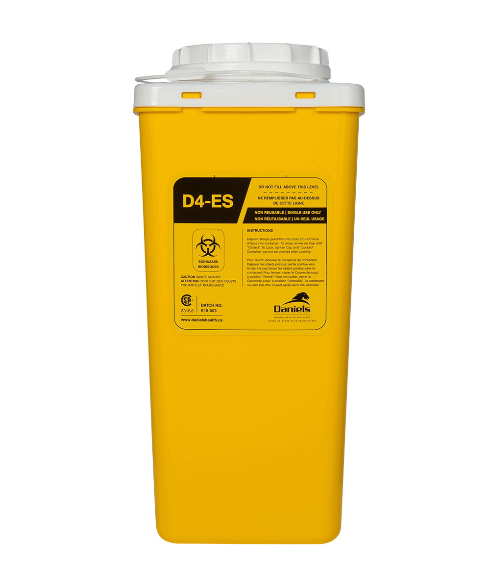 D4 Ecoship Sharps Container Daniels Health